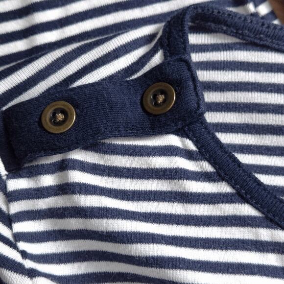 J Crew Women’s Long Sleeve Shirt Cotton Size Small White Nautical Prep - Picture 6 of 10